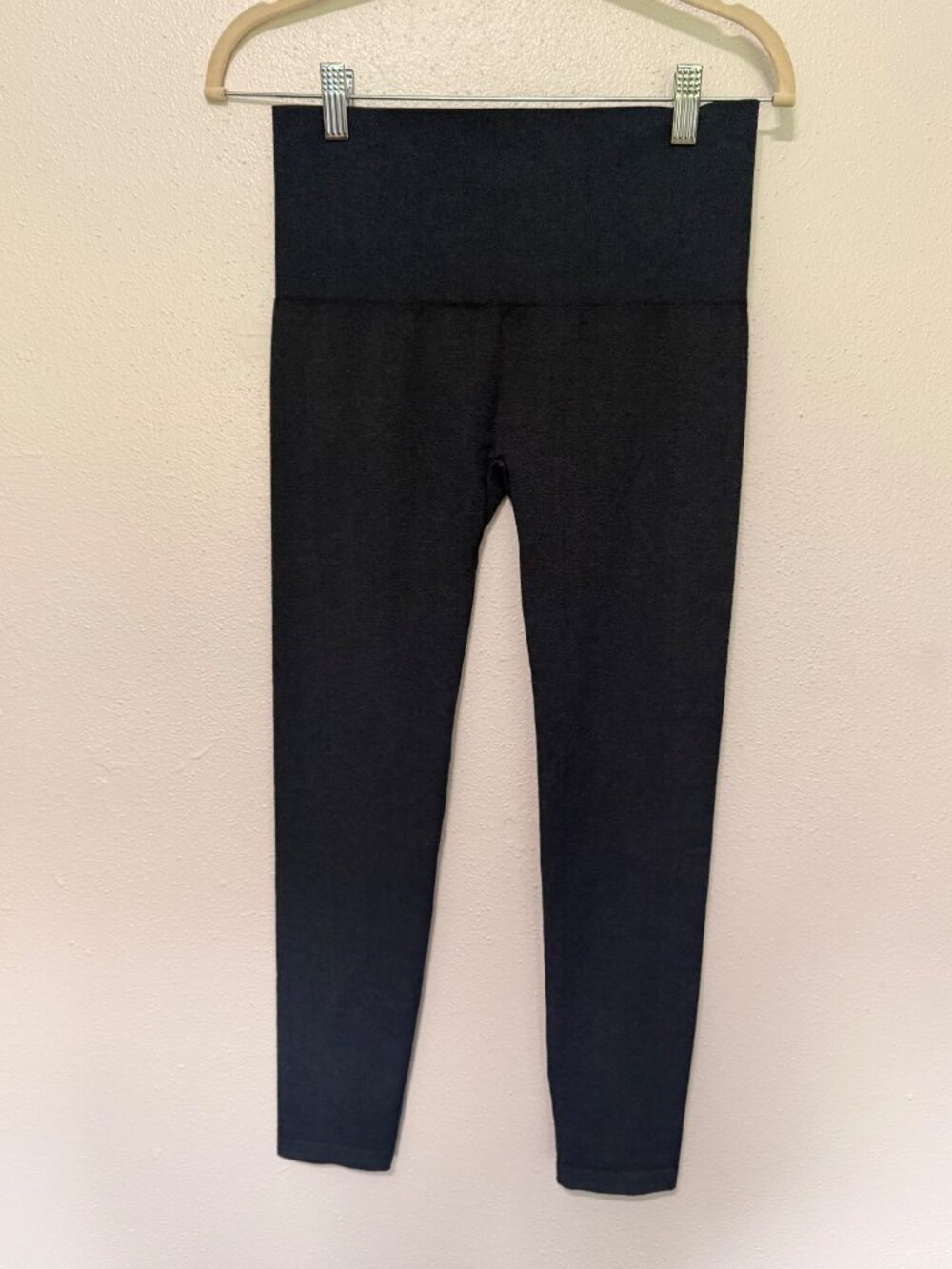 Elietian Leggings Blue Thicker fleece lined Womans S